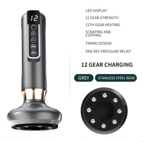 Electric Vacuum Cupping Massager For Body, Anti-Cellulite Suction, Cup Massage Body Cups, Fat Burning Slimming Jars