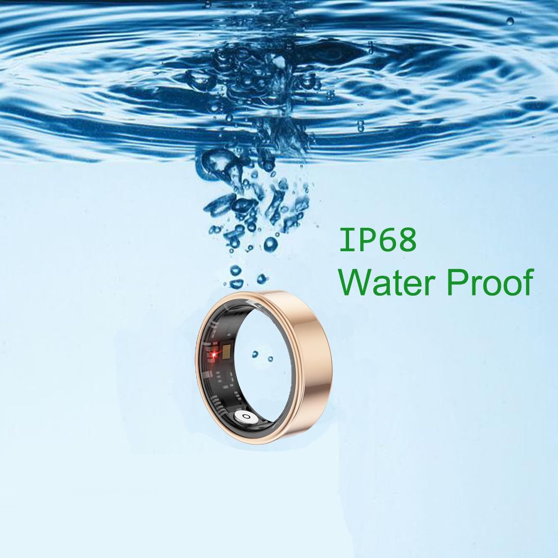 Smart Ring Health Tracker – Sleep, Heart & Fitness Monitor