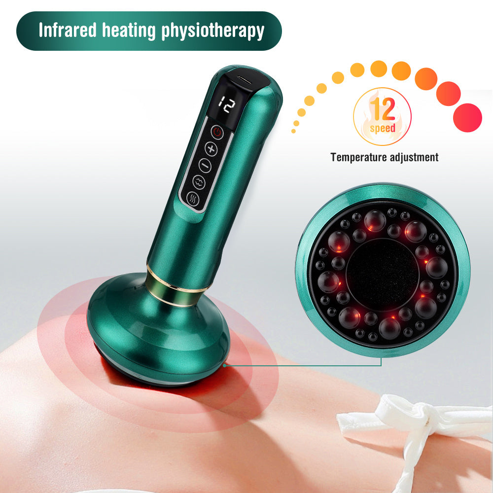 Electric Vacuum Cupping Massager For Body, Anti-Cellulite Suction, Cup Massage Body Cups, Fat Burning Slimming Jars