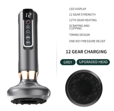 Electric Vacuum Cupping Massager For Body, Anti-Cellulite Suction, Cup Massage Body Cups, Fat Burning Slimming Jars
