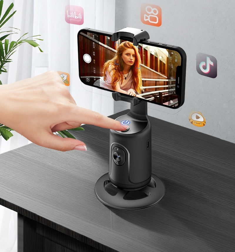 360 Auto Face Tracking Gimbal, AI Smart Gimbal Face Tracking, Auto Phone Holder For Smartphone
