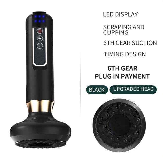 Electric Vacuum Cupping Massager For Body, Anti-Cellulite Suction, Cup Massage Body Cups, Fat Burning Slimming Jars