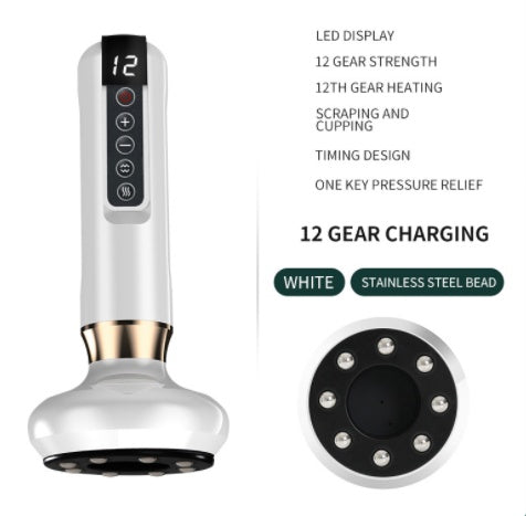 Electric Vacuum Cupping Massager For Body, Anti-Cellulite Suction, Cup Massage Body Cups, Fat Burning Slimming Jars