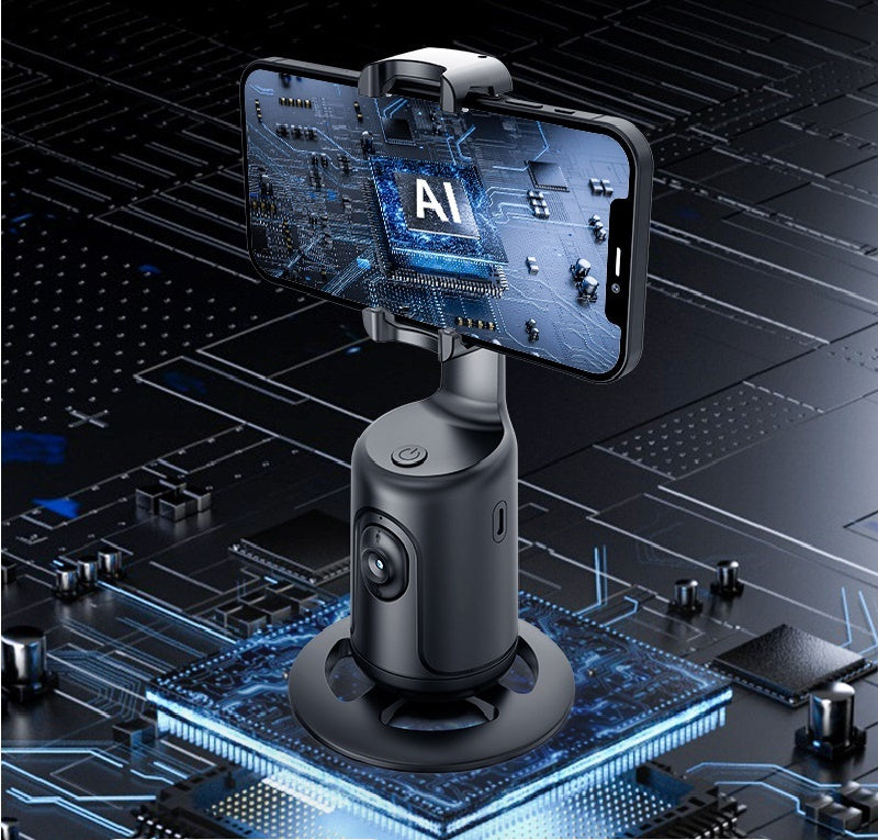 360 Auto Face Tracking Gimbal, AI Smart Gimbal Face Tracking, Auto Phone Holder For Smartphone