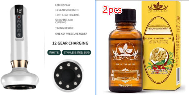 Electric Vacuum Cupping Massager For Body, Anti-Cellulite Suction, Cup Massage Body Cups, Fat Burning Slimming Jars