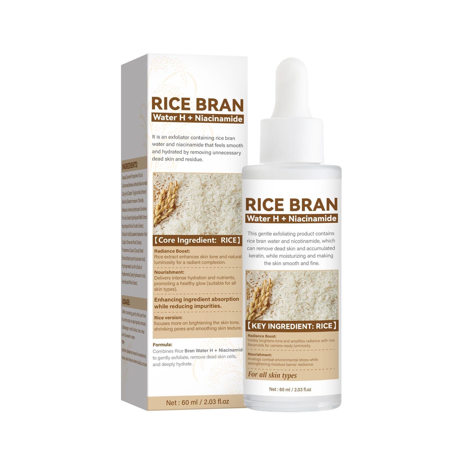Exfoliating Black Rice Ampoule Rice Suit