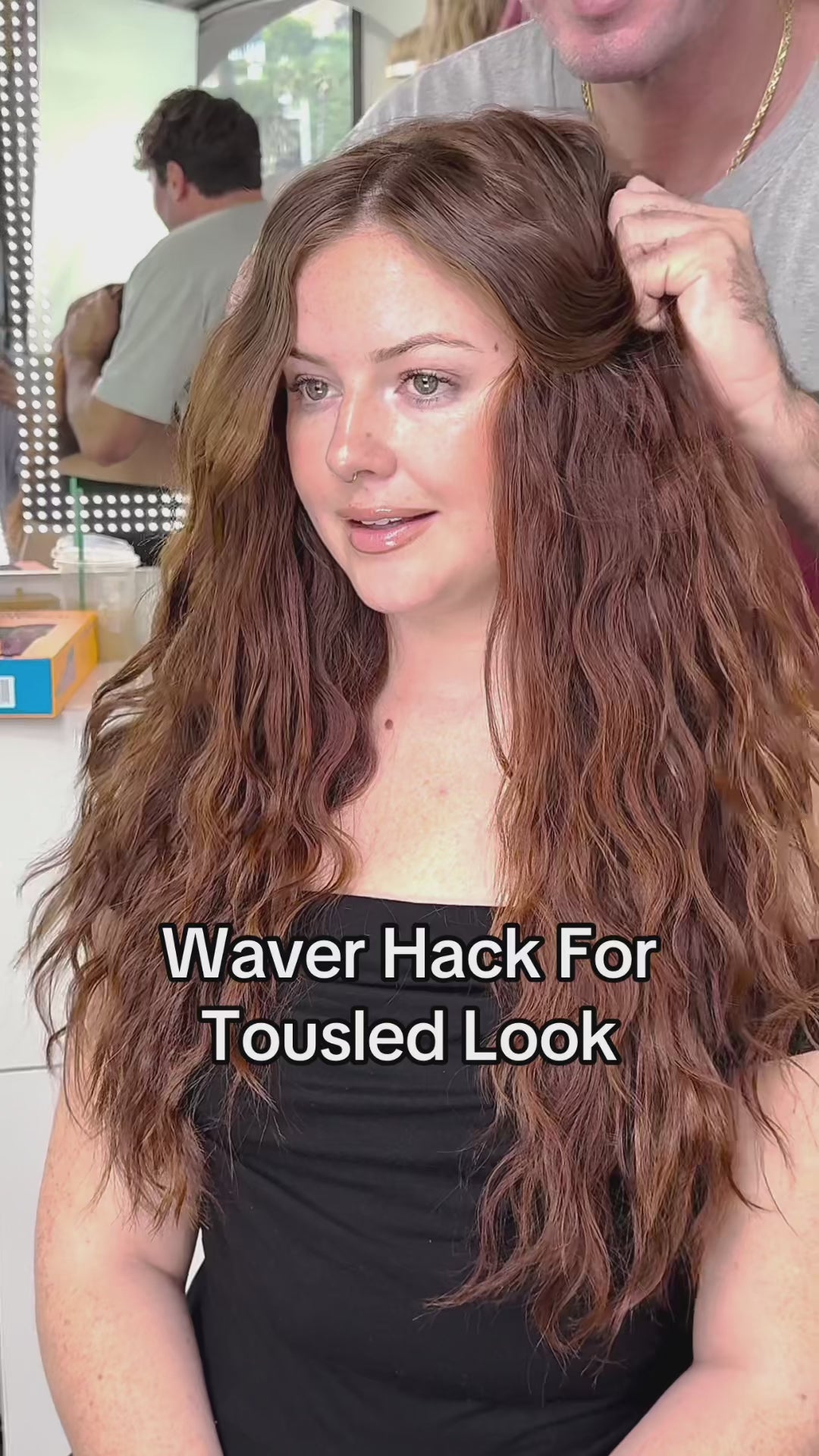 Deep Wave Hair Curler Iron 32mm – Fast Heating Styler