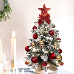 2ft Mini Tabletop Christmas Tree with LED Lights