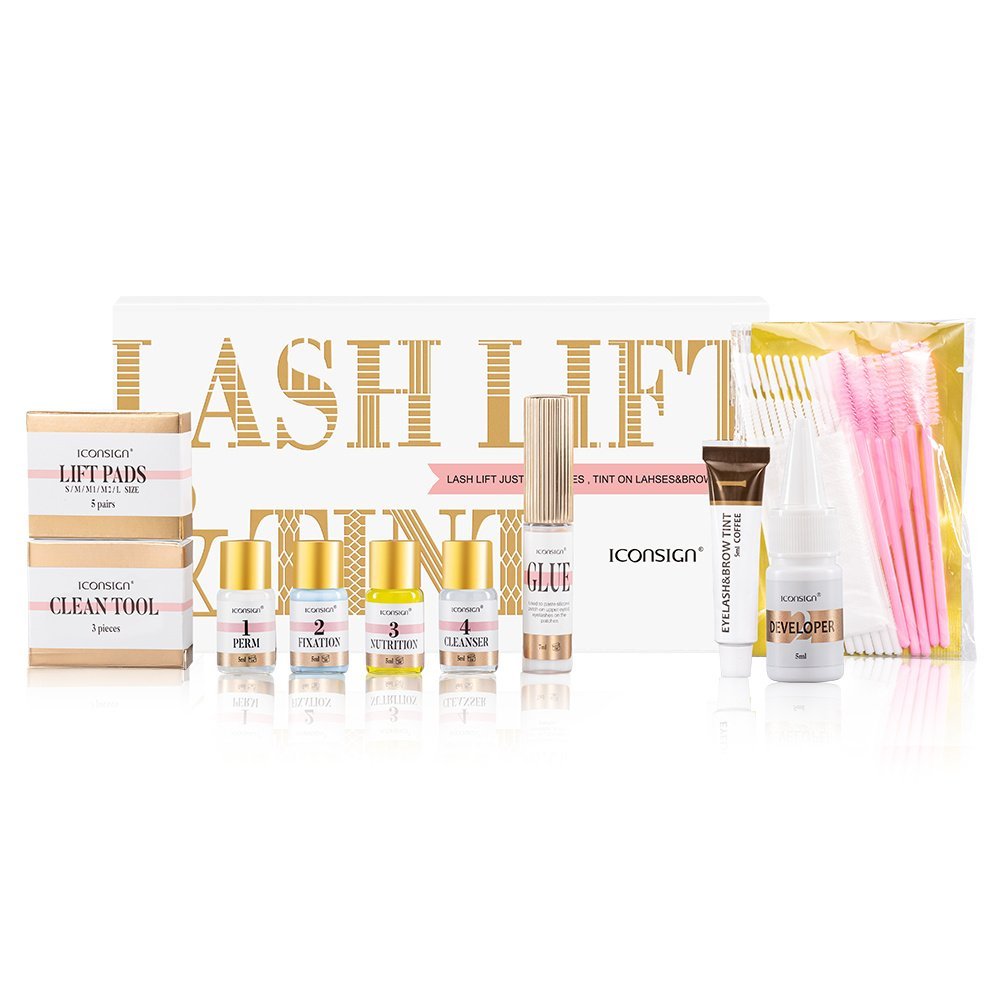 ICONSIGN Lash Lift EyeLash Eyebrow Dye Tint Kit Lashes Perm Set Brow Lamination Makeup Tools - Image 8