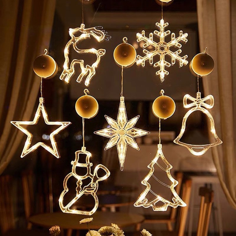 LED Christmas Window Suction Cup Lights - Image 7