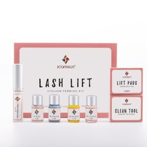 ICONSIGN Professional Lash Lift Kit - Semi-Permanent Eyelash Perming & Curling Kit