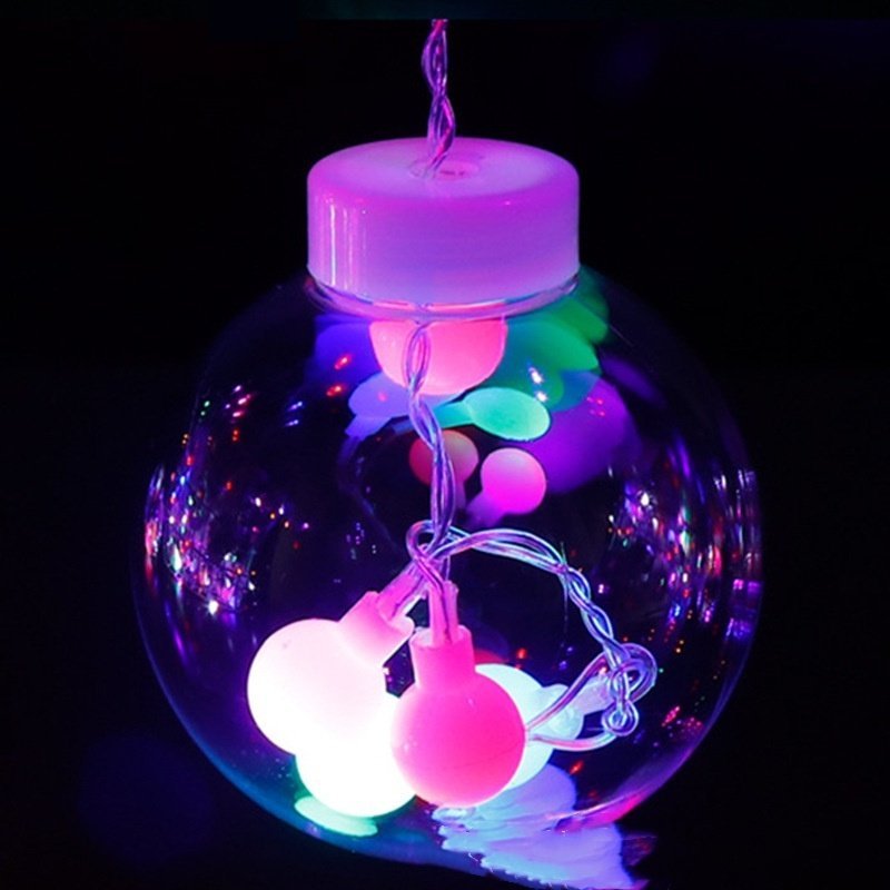 Led Wish Orbs Lighting Chain Star Moon Curtain Light Starry Sky - Image 3