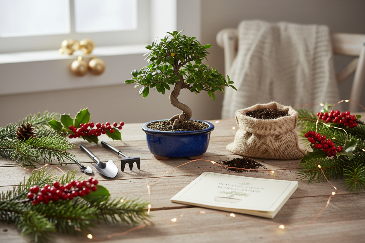 The-Perfect-Christmas-Gift-Planters-Choice-Bonsai-Tree-Starter-Kit RZQ Shopping