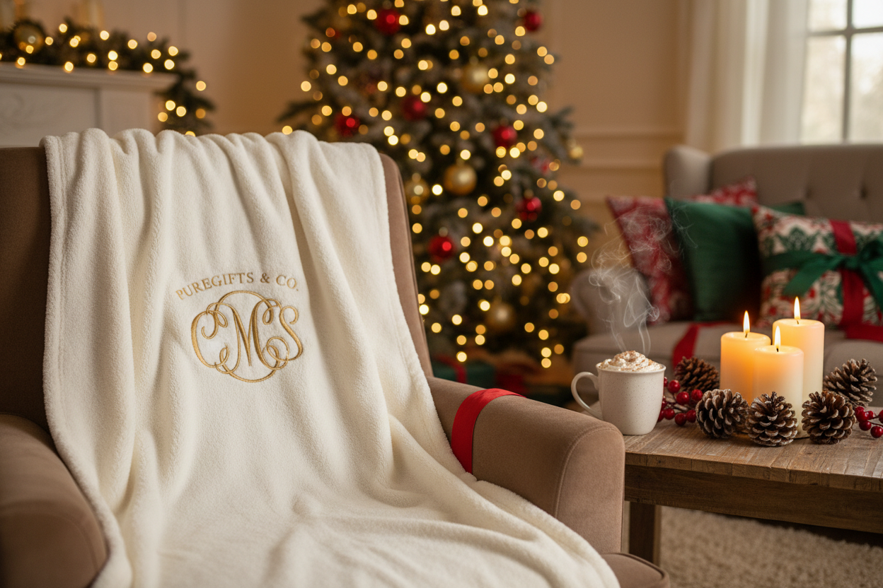 Cozy-Up-This-Christmas-with-a-PUREGIFTS-Personalized-Blanket RZQ Shopping