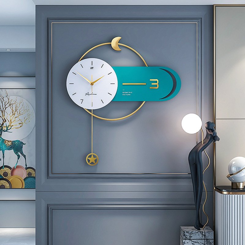 Modern Simple Wall Clock Home Decoration Clock Light Luxury Wall Clock - Image 5