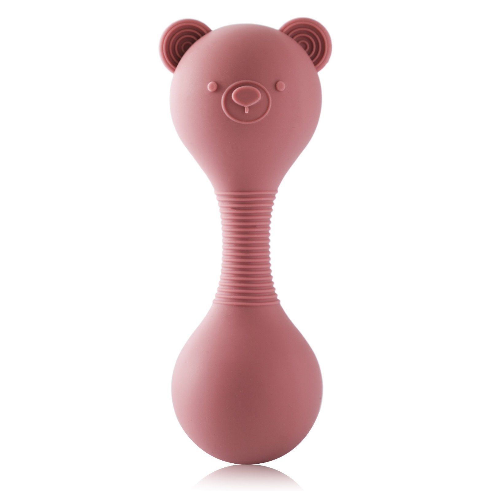Silicone Sand Hammer Baby Grasping Nibbling Toy Enlightenment Music Sand Hammer Toy - Image 2