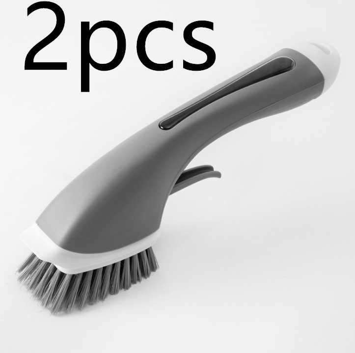 Long Handle Multifunctional Anti-slip Sink Decontamination Brush - Image 2