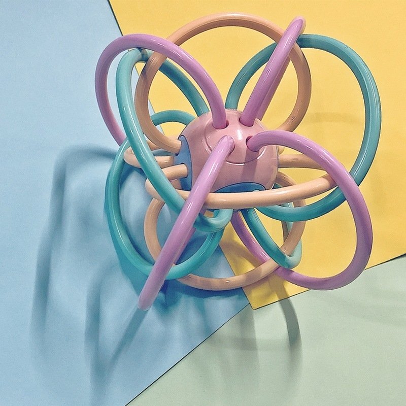Teether Baby Rattle Hand Catching Ball Toy - Image 5
