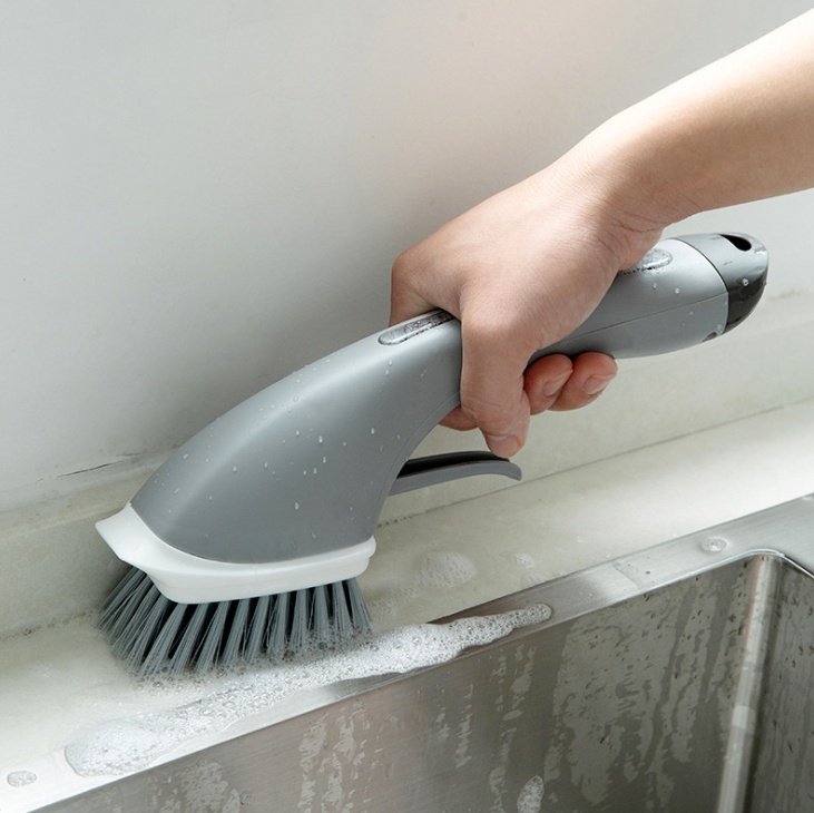 Long Handle Multifunctional Anti-slip Sink Decontamination Brush - Image 5
