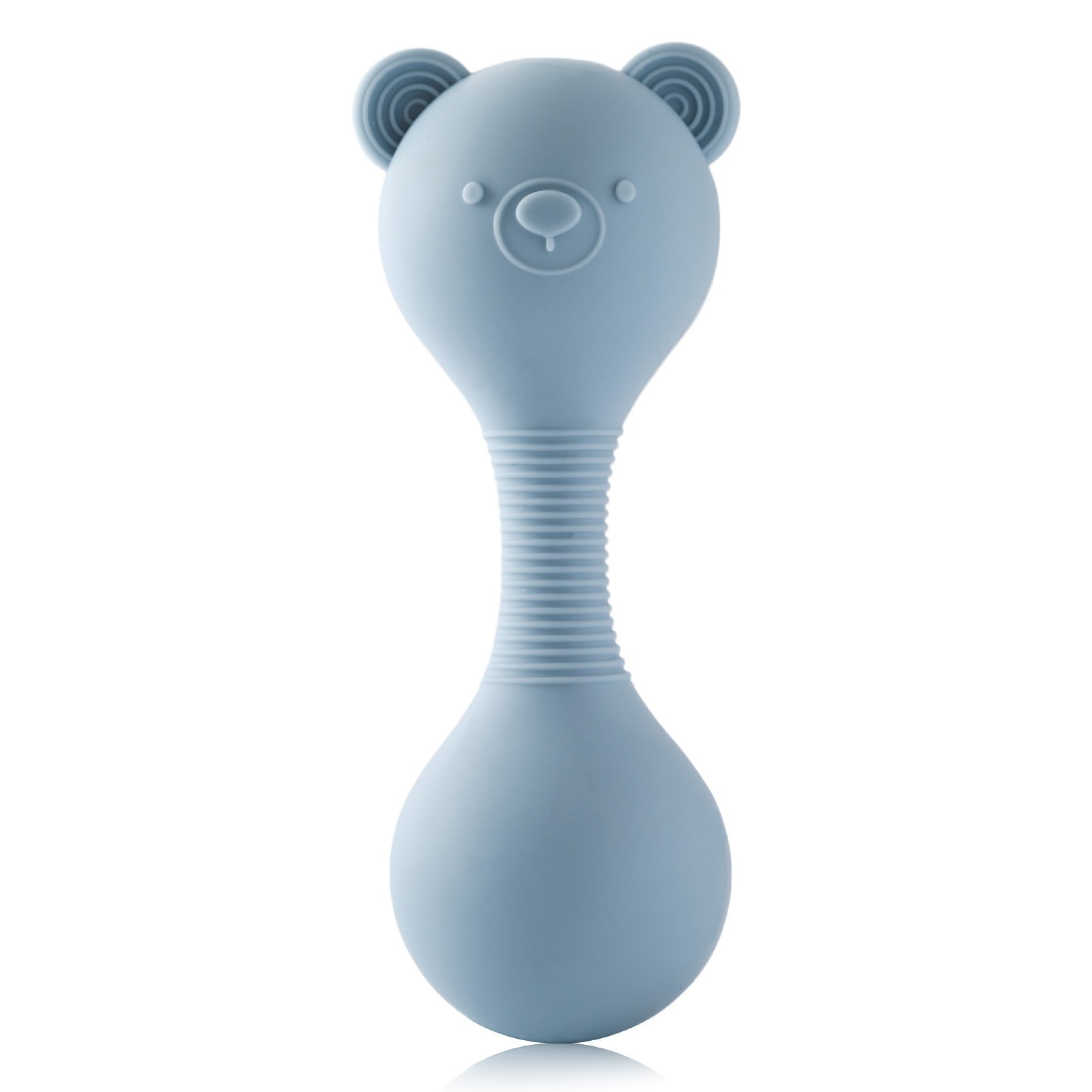 Silicone Sand Hammer Baby Grasping Nibbling Toy Enlightenment Music Sand Hammer Toy - Image 3