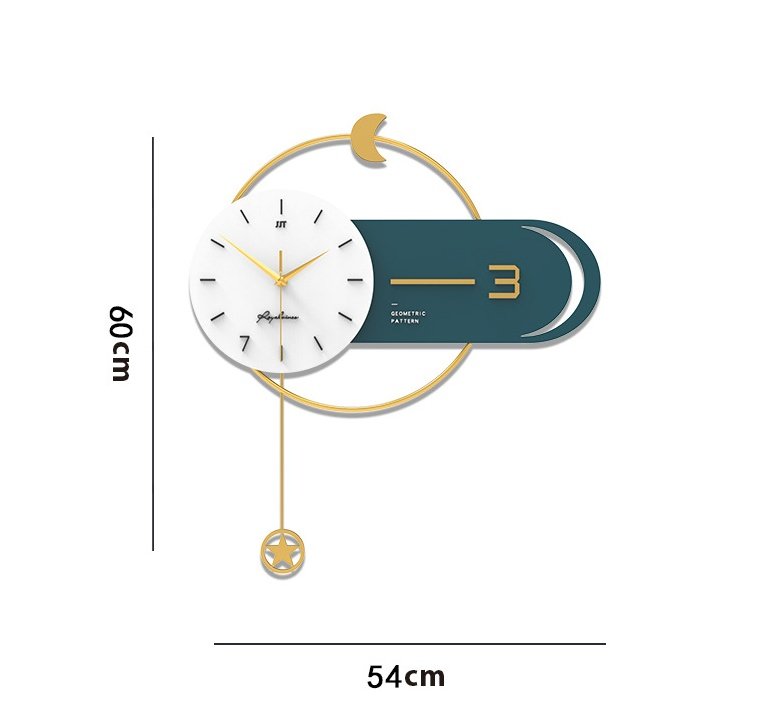 Modern Simple Wall Clock Home Decoration Clock Light Luxury Wall Clock - Image 2