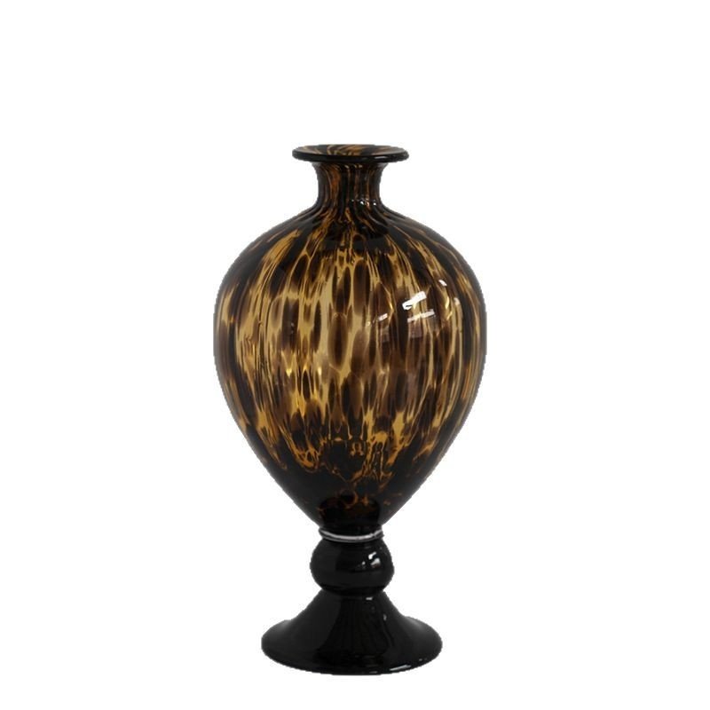 Light-luxury High-end Home Decor Vase With A Leopard Printartistic Soft Furnishing Piece - Image 6