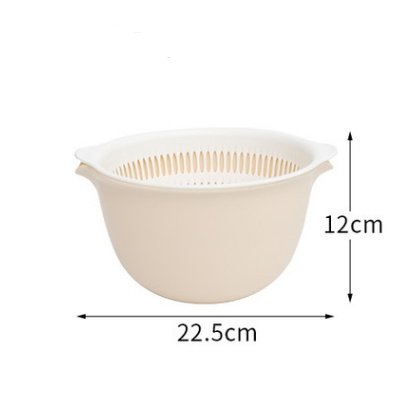 Double sink dish drain basket kitchen panning wash fruit basket - Image 6