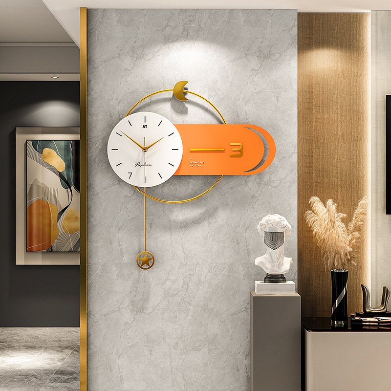 Modern Simple Wall Clock Home Decoration Clock Light Luxury Wall Clock - Image 8