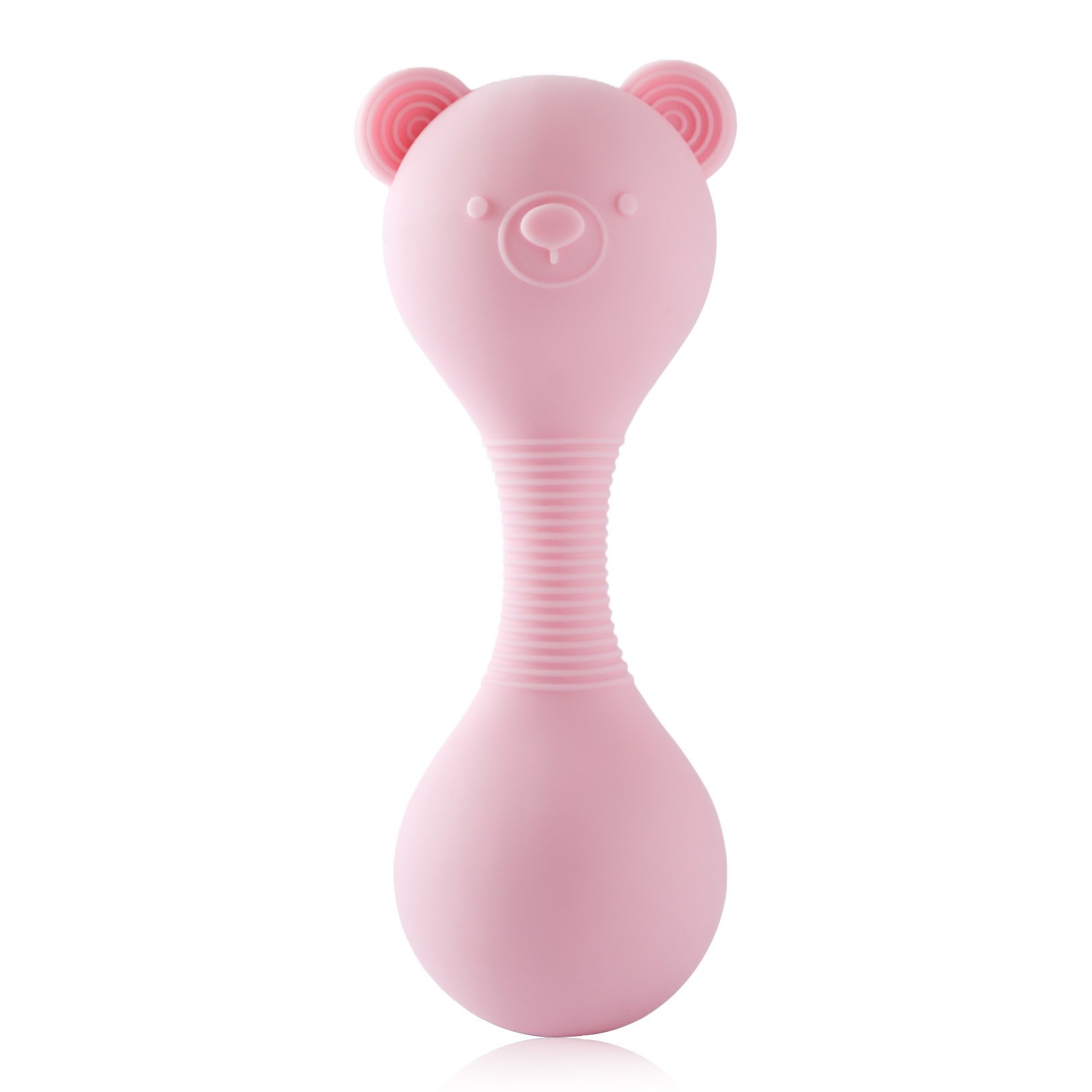 Silicone Sand Hammer Baby Grasping Nibbling Toy Enlightenment Music Sand Hammer Toy - Image 4