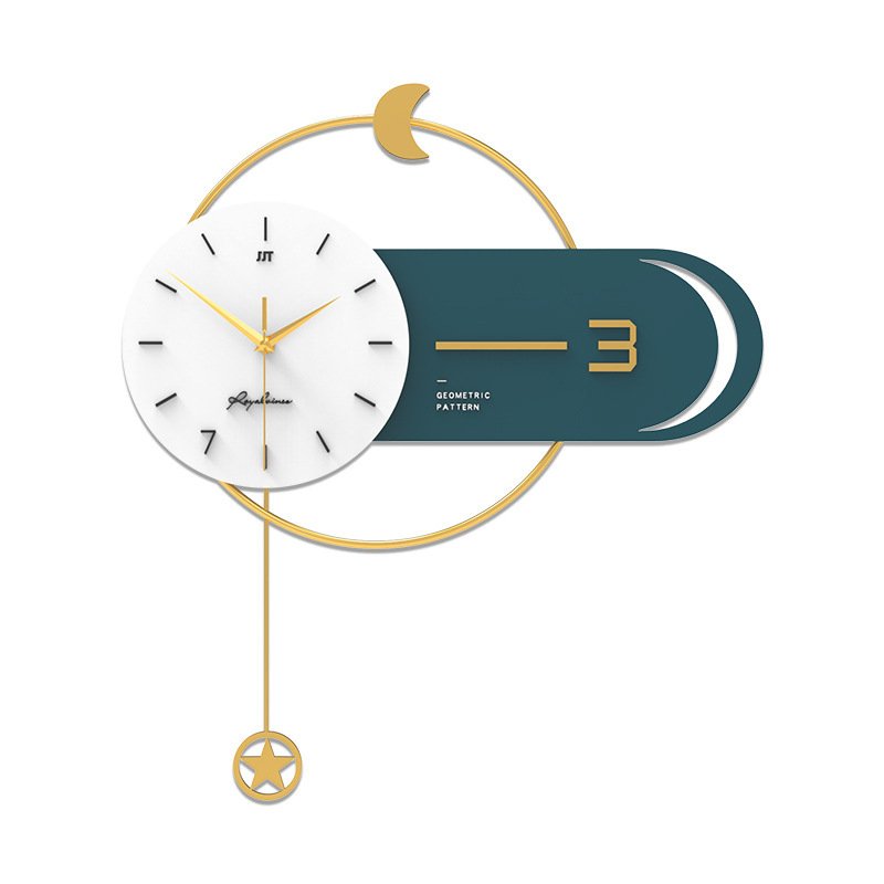 Modern Simple Wall Clock Home Decoration Clock Light Luxury Wall Clock - Image 6
