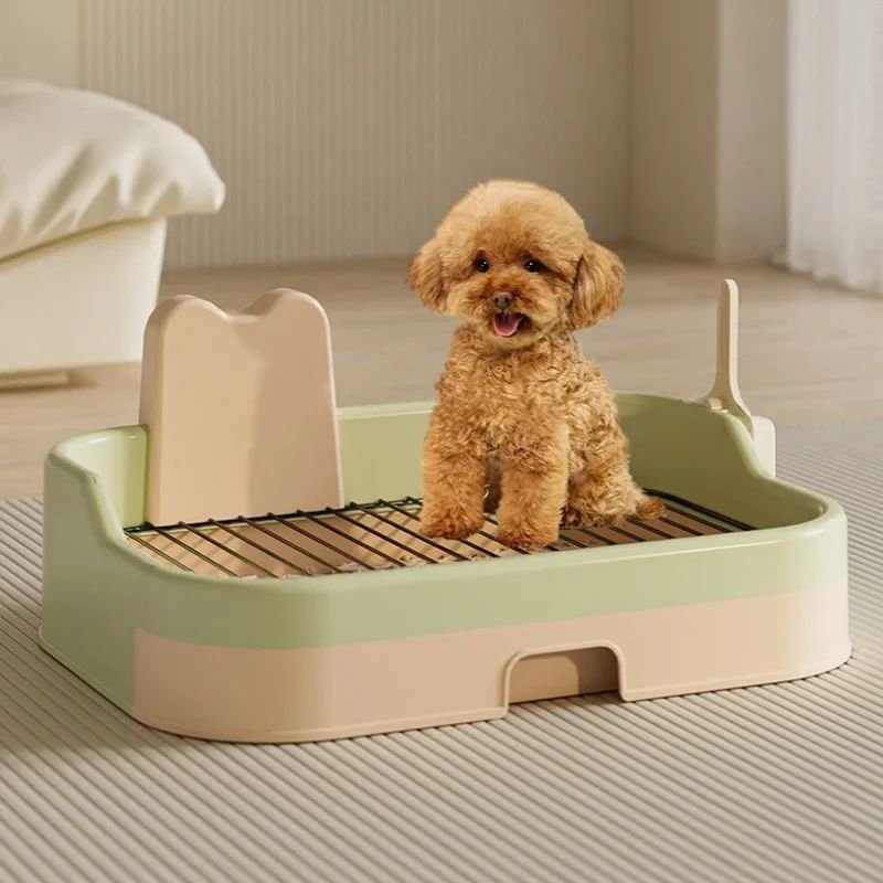 Pet Dog Toilet Portable Puppy Potty Tray Pet Litter Pan Dog Potty Pan Indoor Dog Potty Tray Puppy Training Tray Pet Accessories - Image 5