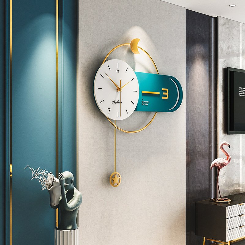 Modern Simple Wall Clock Home Decoration Clock Light Luxury Wall Clock - Image 3